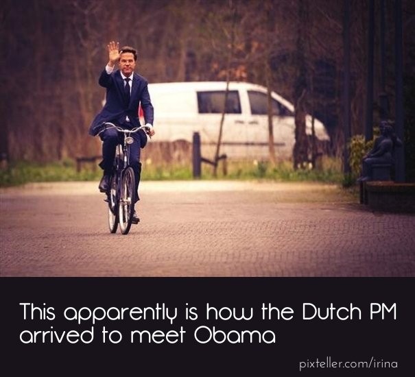 This apparently is how the dutch pm Design 