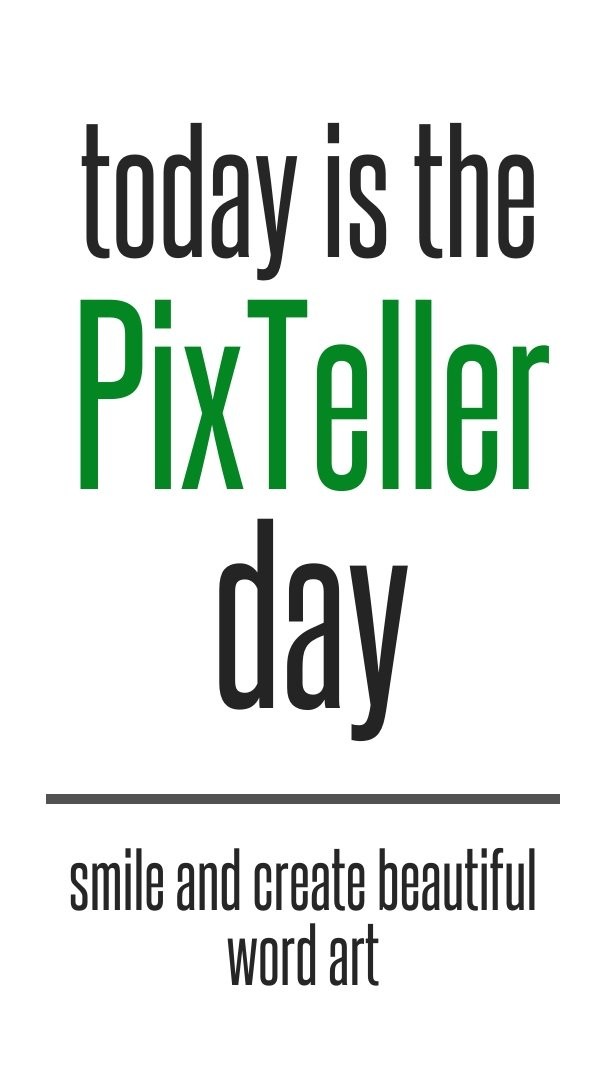 Today is the pixteller day smile and Design 
