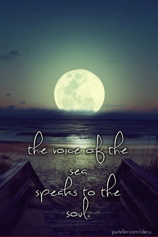 The voice of the sea speaks to the Design 