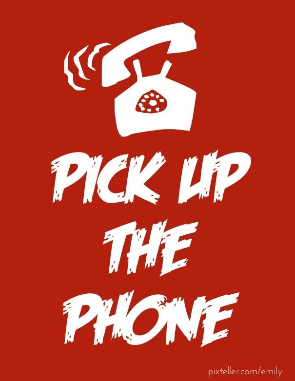 Pick up the phone Design 