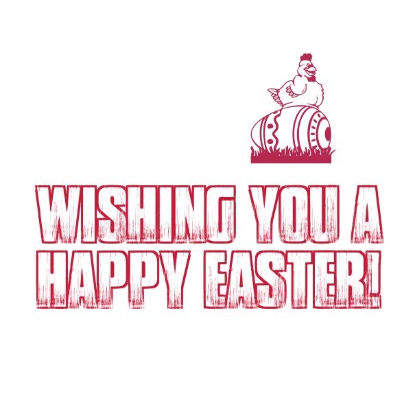Wishing you a happy easter! Design 