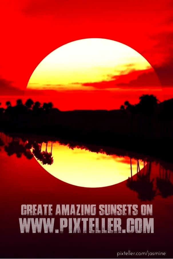 Create amazing sunsets Design 