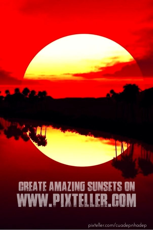 Create amazing sunsets on Design 