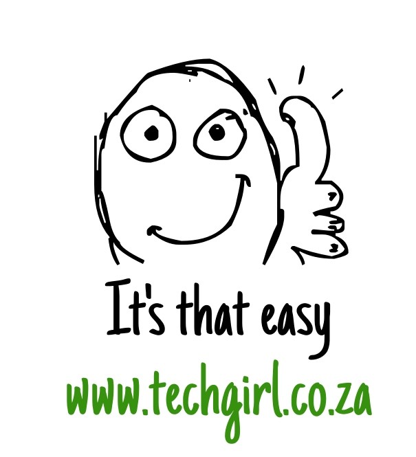 It's that easy www.techgirl.co.za Design 