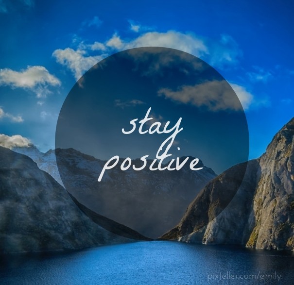 Stay positive Design 