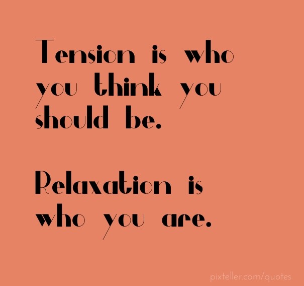 Tension is who you think you should Design 
