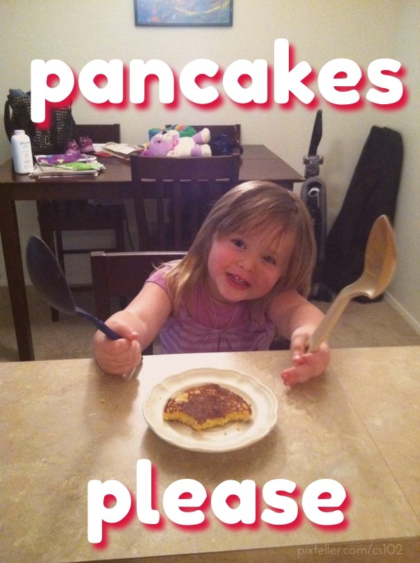 Pancakes please Design 