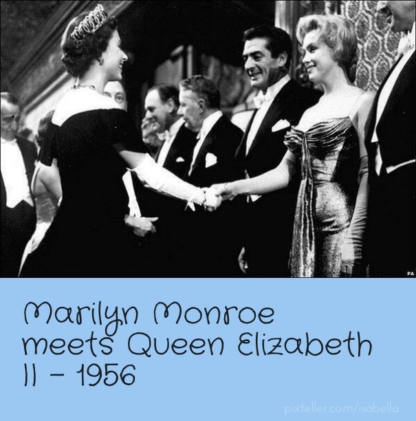 Marilyn Monroe meets Queen Elizabeth Design 
