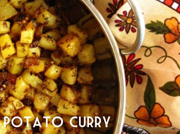 Potato curry Design 