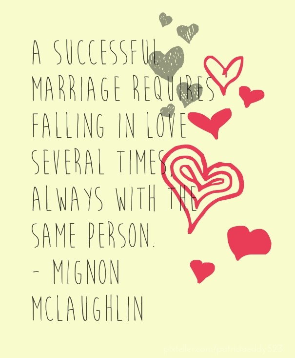 A successful marriage requires Design 
