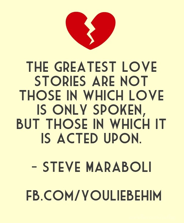 The greatest love stories are not Design 