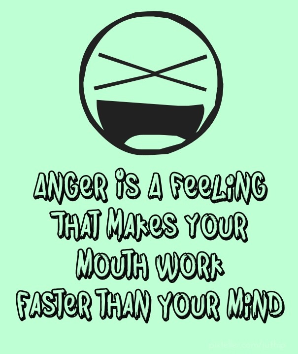 Anger is a feeling that makes your Design 