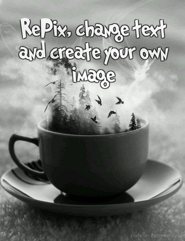 RePix, change text and create your Design 