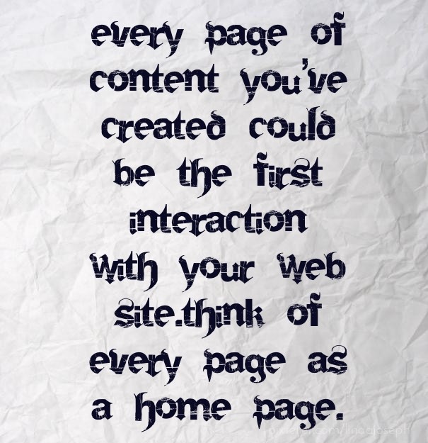 Every page of content you&rsquo;ve Design 