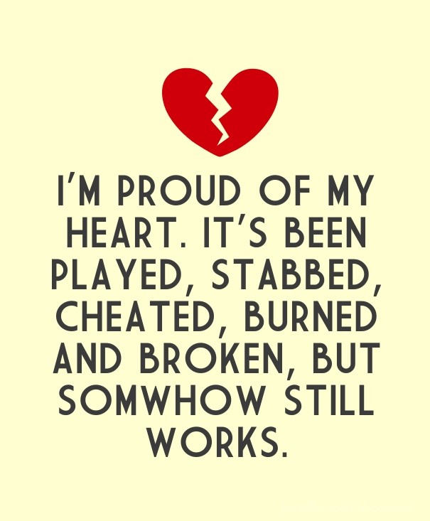 I'm proud of my heart. it's been Design 