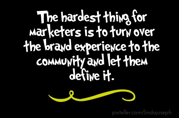 The hardest thing for marketers is Design 