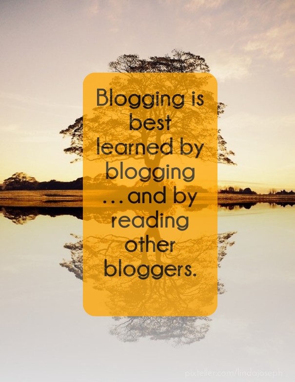 Blogging is best learned by Design 