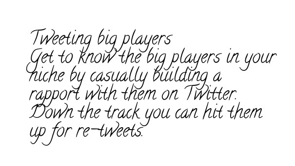 Tweeting big players get to know the Design 