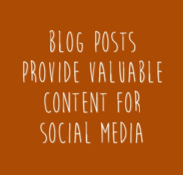 Blog posts provide valuable content Design 