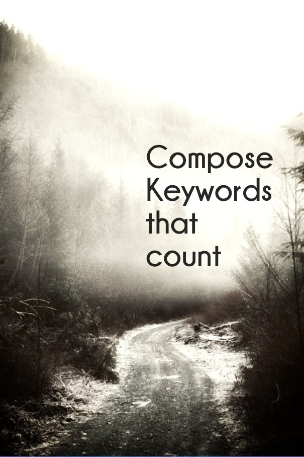 Compose keywords that count Design 