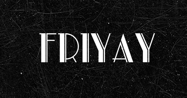 Friday = Friyay. #weekend Design 
