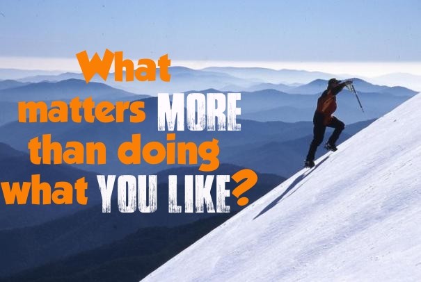 What matters morethan doing what you Design 