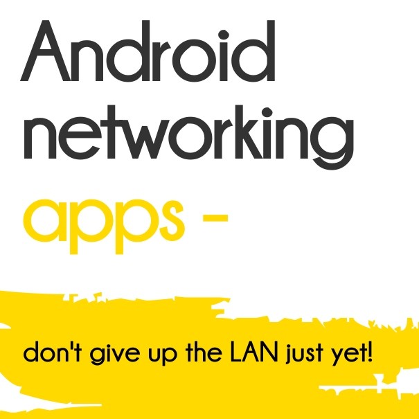 Android networking apps - don't give Design 