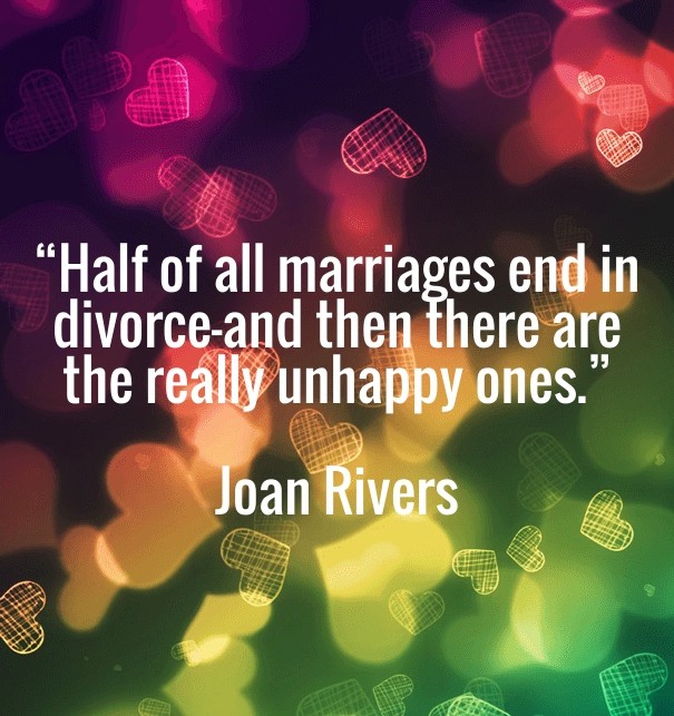 &ldquo;half of all marriages end in Design 