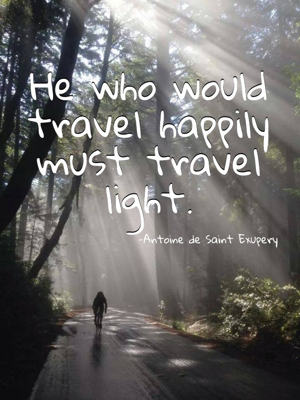 He who would travel happily must Design 