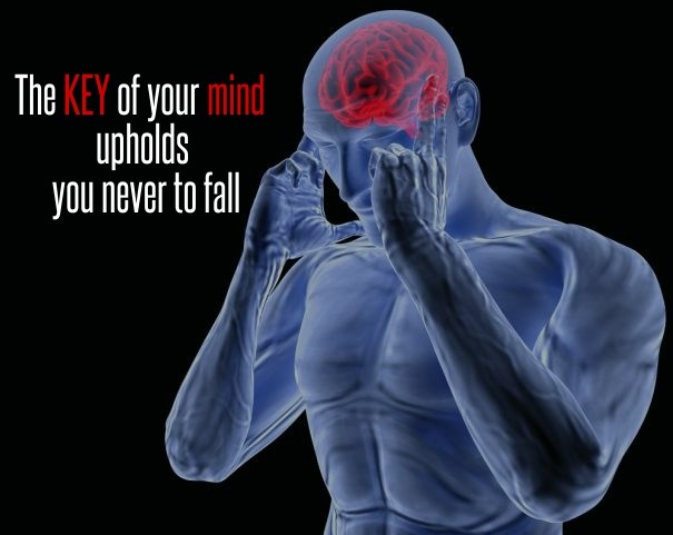 The key of your mind upholds you Design 