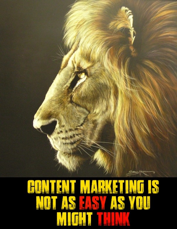 Content marketing is not as easy as Design 