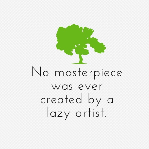 No masterpiece was ever created by a Design 