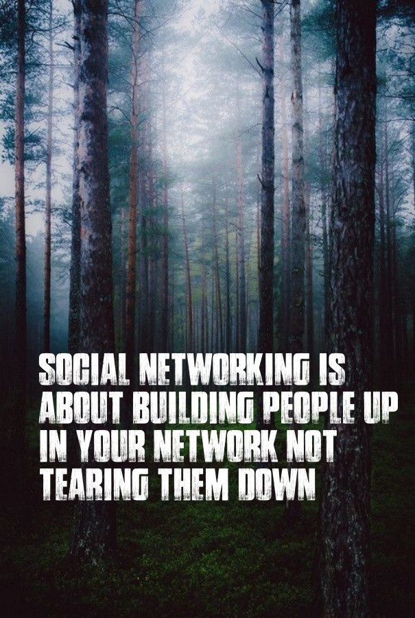 Social networking is about building Design 