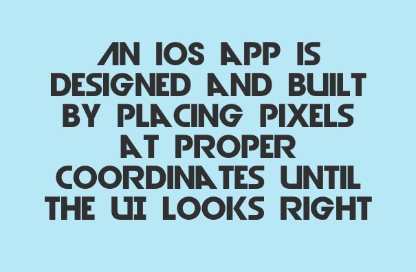An ios app is designed and built by Design 