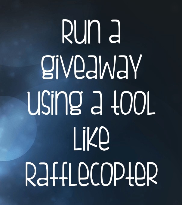 Run a giveaway using a tool like Design 