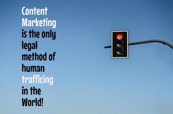 Content marketing is the only legal Design 