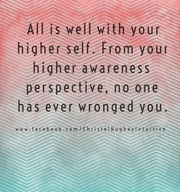 All is well with your higher self. Design 