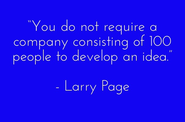 &ldquo;you do not require a company Design 