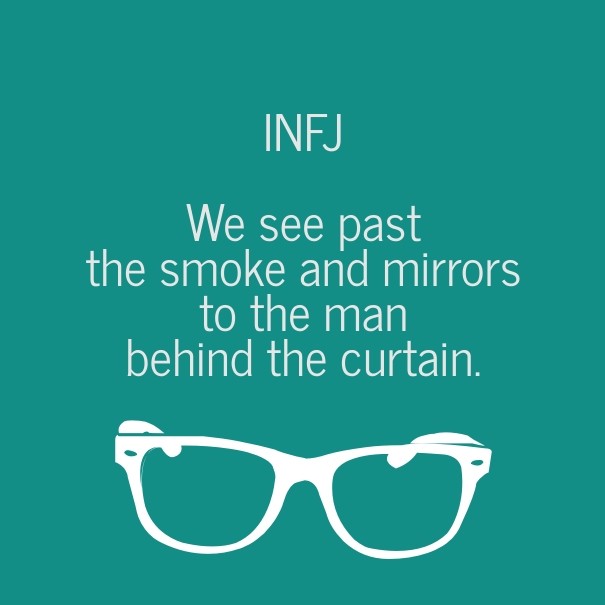 Infj we see past the smoke and Design 