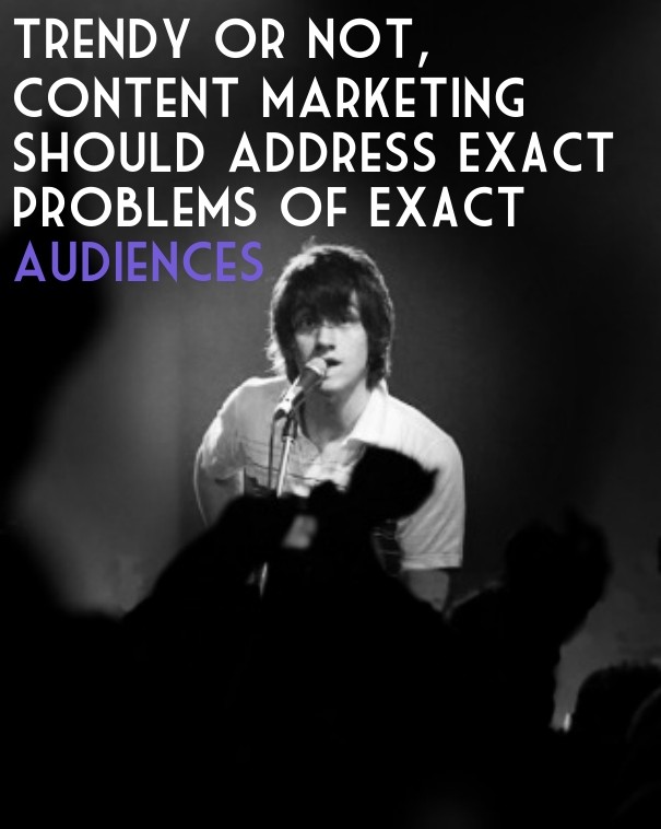 Trendy or not, content marketing Design 