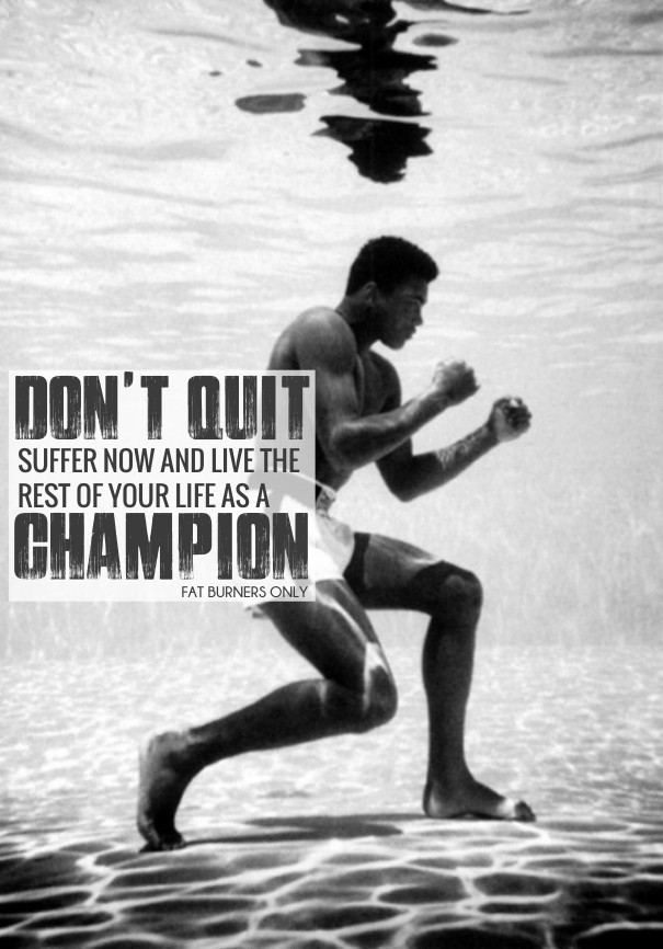 Don't quit suffer now and live the Design 