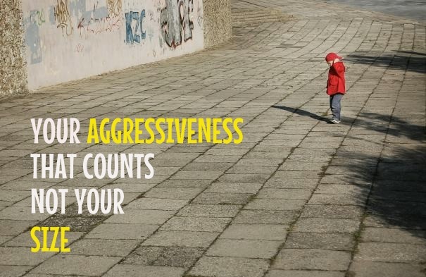 Your aggressiveness that countsnot Design 