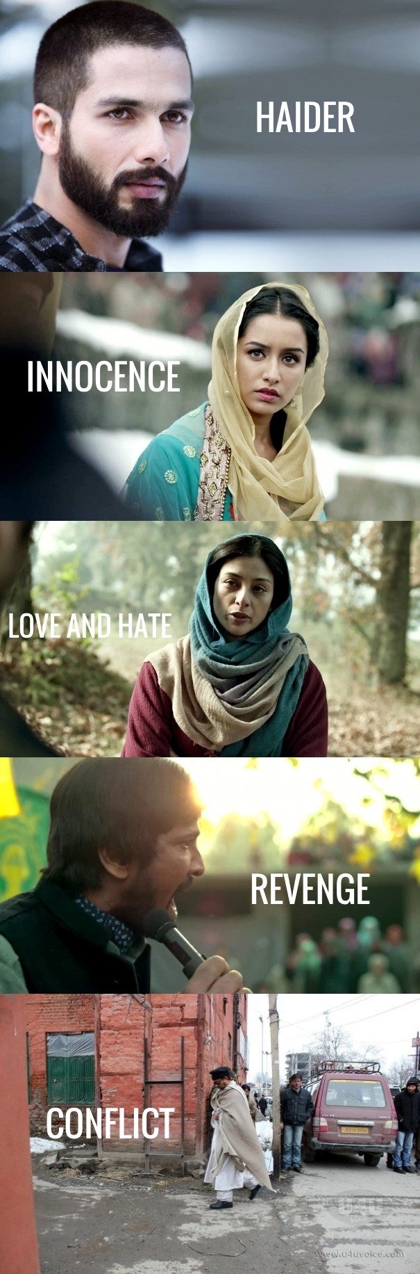 Haider innocence love and hate Design 