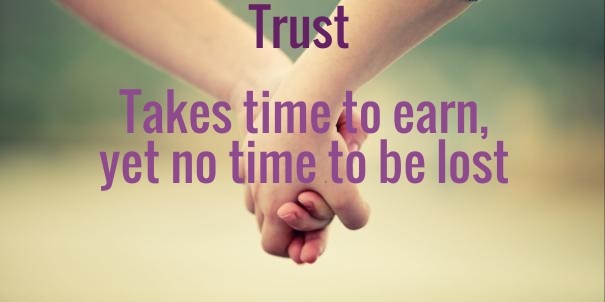 Trust takes time to earn, yet no Design 