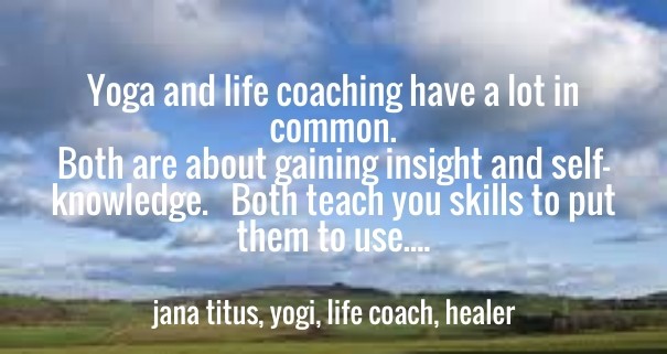 Yoga and life coaching have a lot in Design 