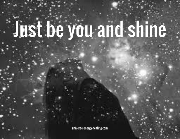 Just be you and shine Design 