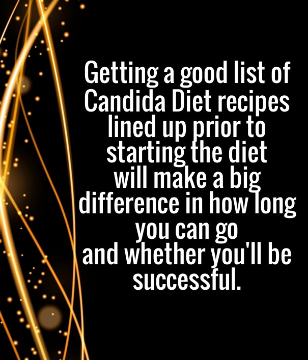 Candida diet recipes lined up prior Design 
