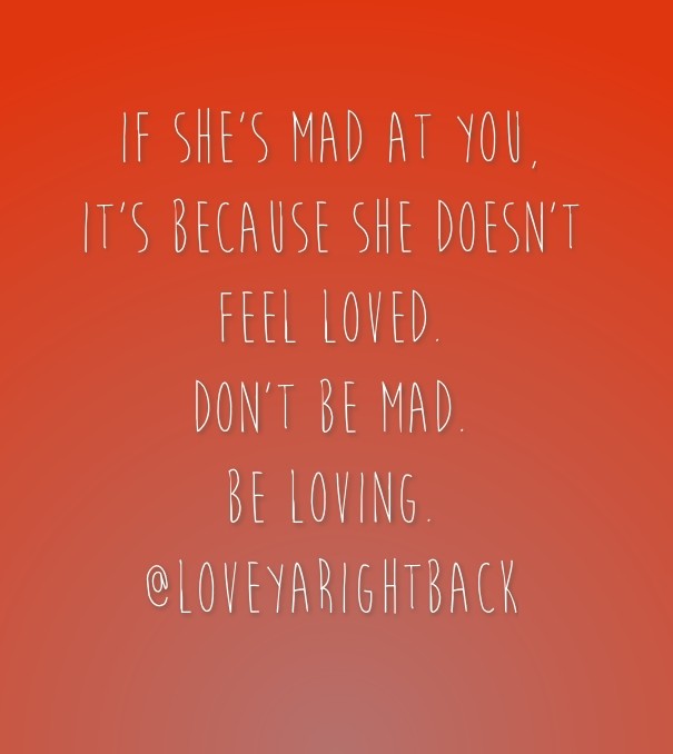 If she&rsquo;s mad at you, Design 