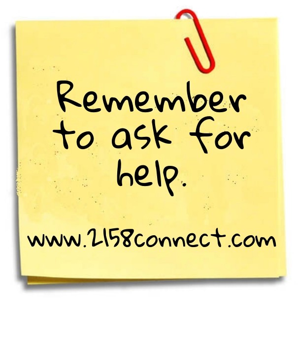 Remember to ask for help. Design 