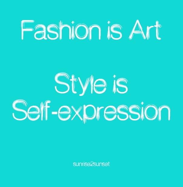Fashion is art style Design 